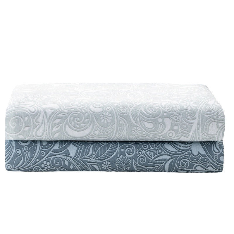 Ombre Roland Floral Polyester Shower Curtain