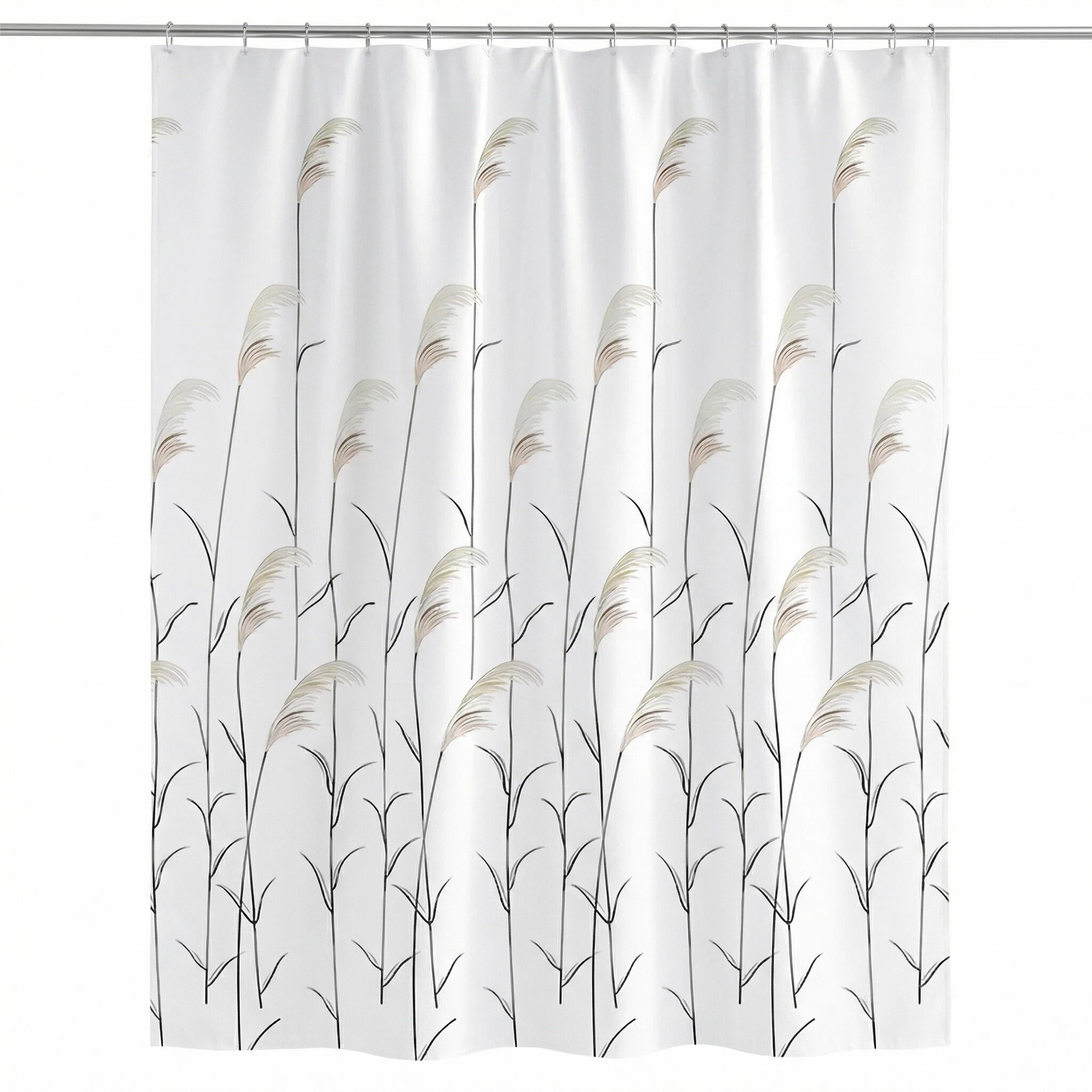 Thickened Fresh Style Polyester Shower Curtain